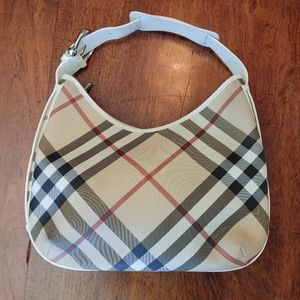 Burberry Nova Check pvc Hobo Bag